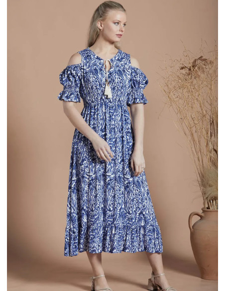 IPEKMOOD 2437 Dress (M+L+XL+2XL) — factory-direct from Turkey