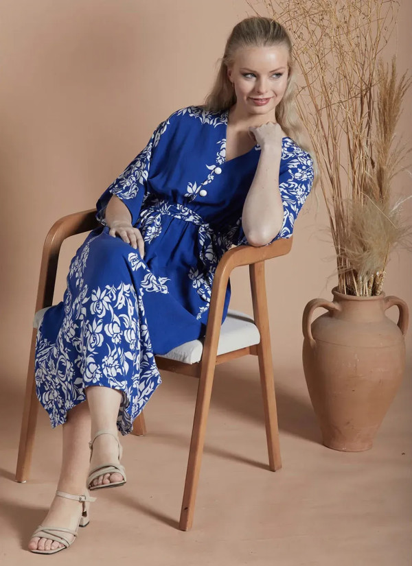 IPEKMOOD 2440 Dress (M+L+XL+2XL) — Turkish textile wholesale 2