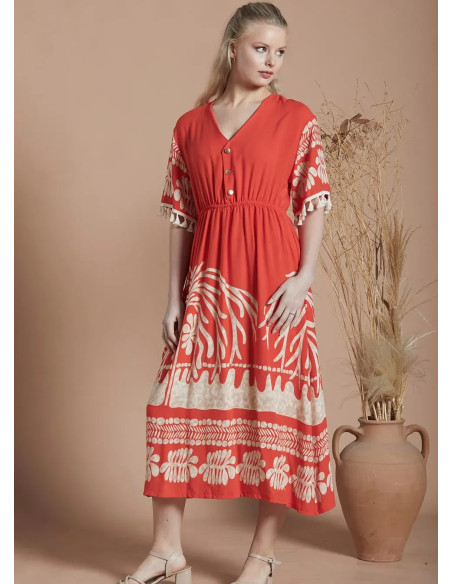 IPEKMOOD 2441 Dress (M+L+XL+2XL) — Turkish factory wholesale