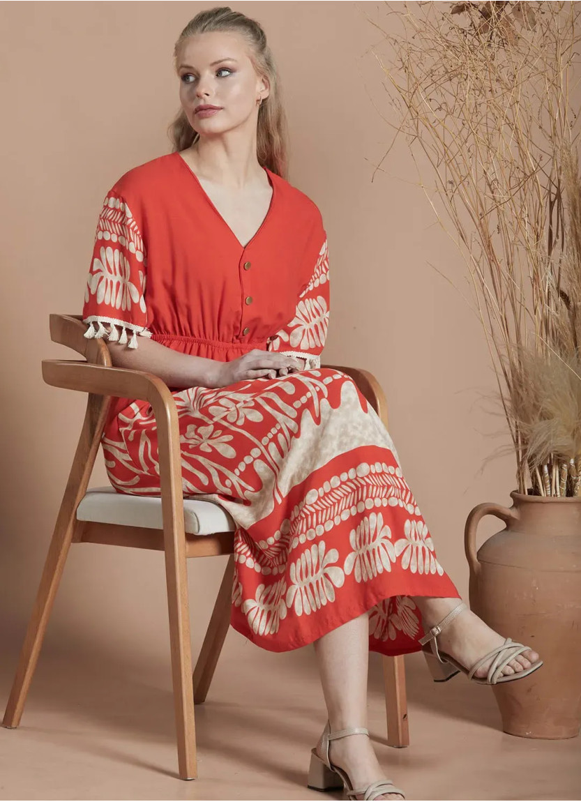 IPEKMOOD 2441 Dress (M+L+XL+2XL) — Istanbul wholesale supplier