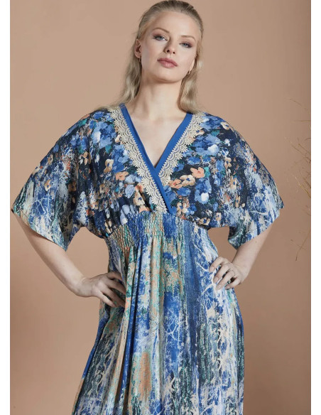 IPEKMOOD 2442 Dress (M+L+XL+2XL) — Istanbul wholesale supplier