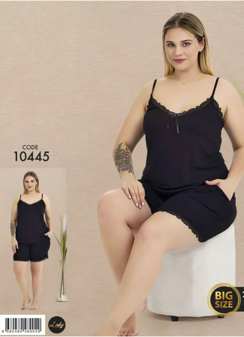 Lady BTL 10445 Shorts Homewear Set (2XL+3XL+4XL) — wholesale for boutiques