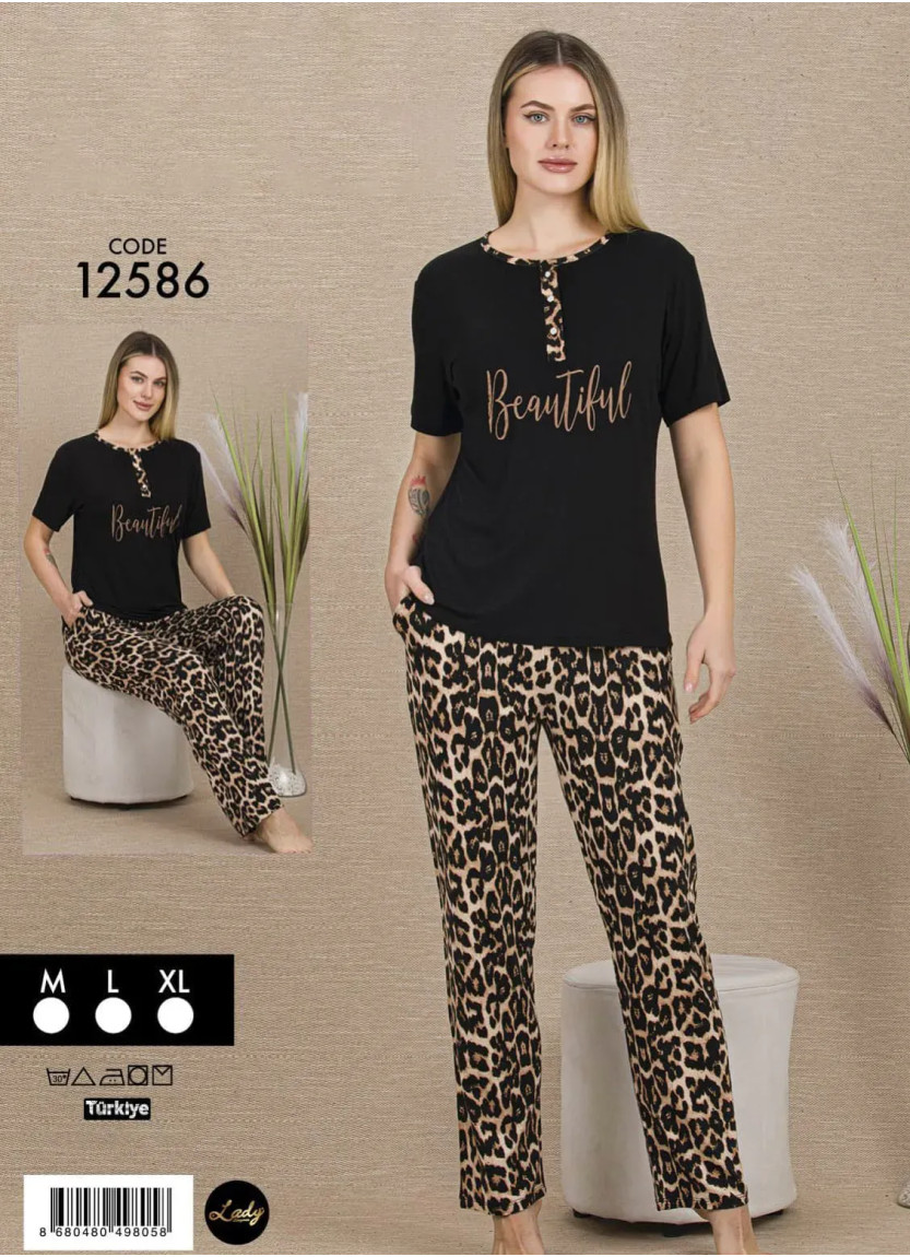 Женский Комплект с Брюками (M+L+XL) Lady 12586 Lady Ksa 12586 — прямые поставки из Турции
