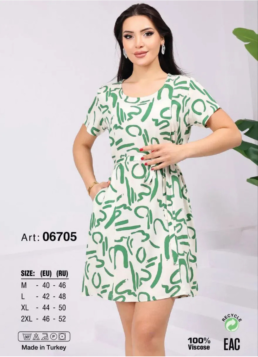 JEN 06705 Viscose Tunic (M+L+XL+2XL) — Turkish textile wholesale