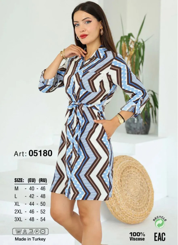 JEN 05180 Viscose Tunic (M+L+XL+2XL+3XL) — Turkish textile wholesale