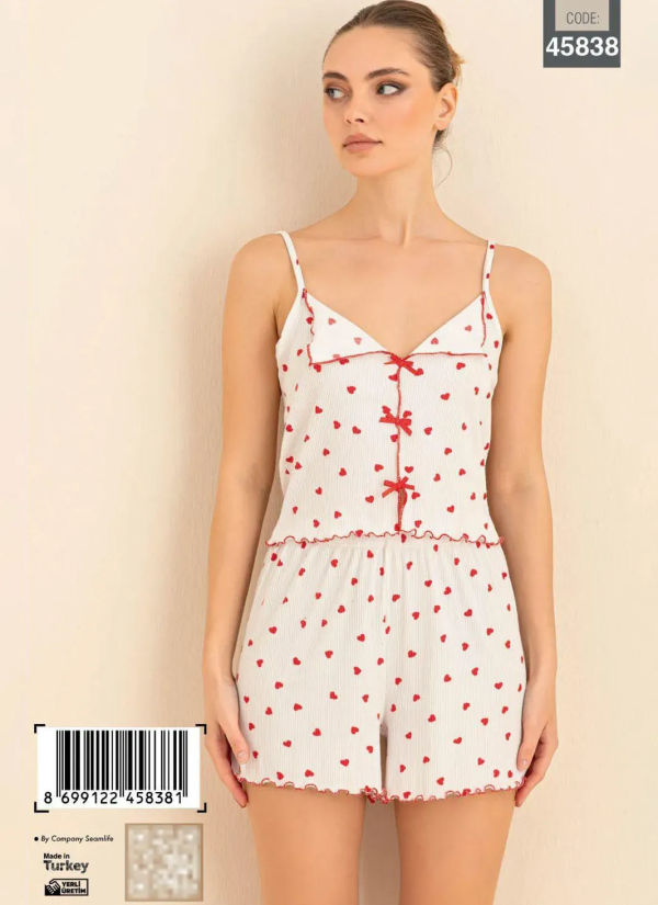 Cagri 45838 Women's Pajama Set (S+M+L+XL) — Istanbul wholesale supplier