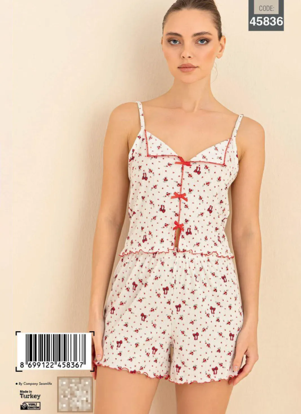 Cagri 45836 Women's Pajama Set (S+M+L+XL) — wholesale for boutiques