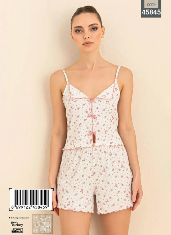 Cagri 45845 Women's Pajama Set (S+M+L+XL) — wholesale from Turkey