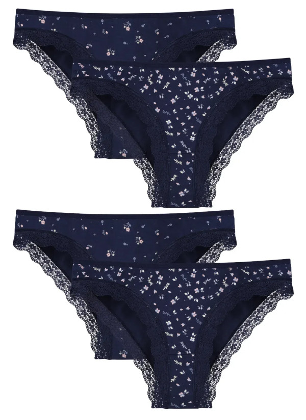 Donella 198151 Assorted 10-Pack Women's Briefs — wholesale for boutiques