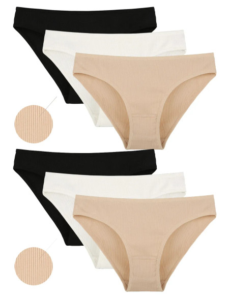 Donella 2132XD1 Assorted 10-Pack Women's Briefs — Turkey wholesale collection