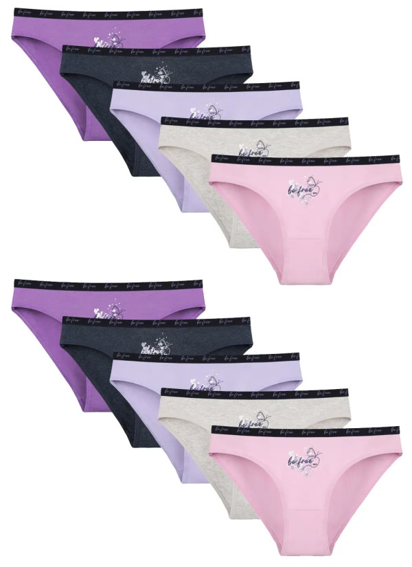 Donella 2171PB192 Assorted 10-Pack Women's Briefs — Istanbul wholesale supplier