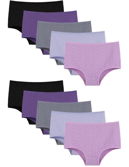 Donella 268135 Assorted 10-Pack Women's Briefs — Istanbul wholesale supplier
