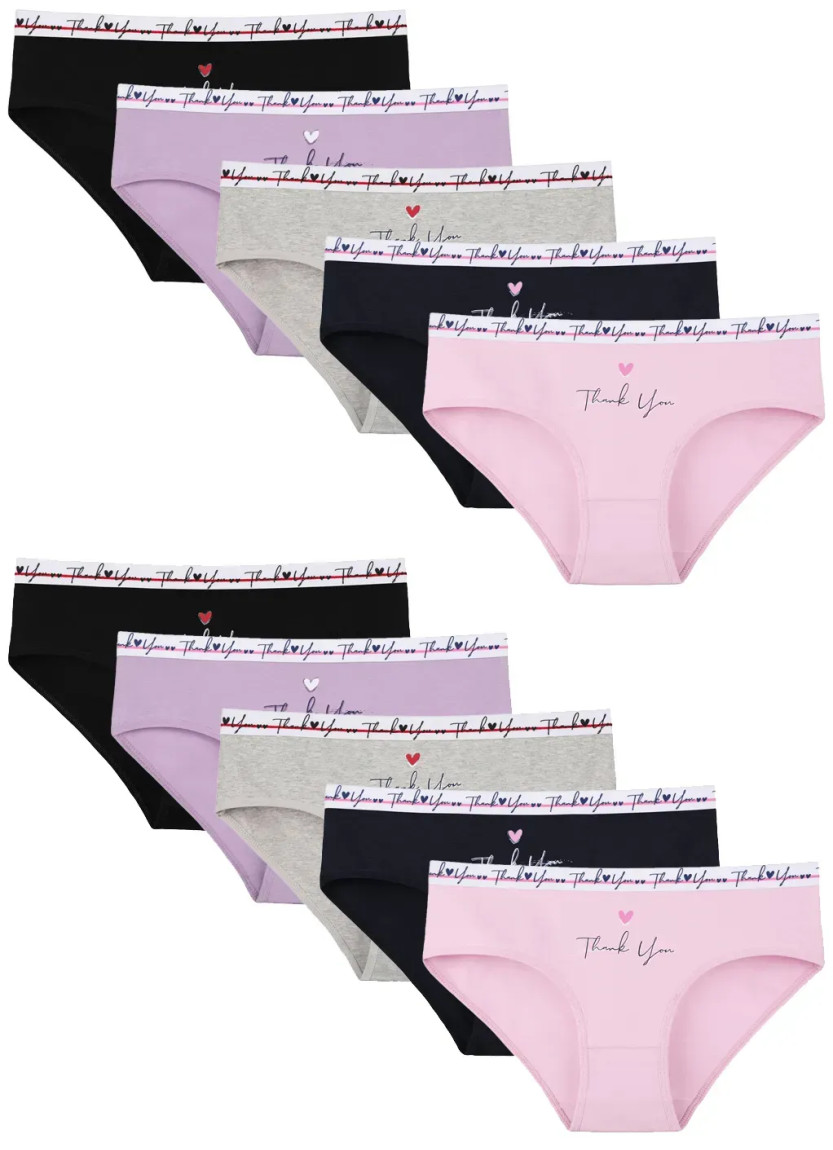 Donella 3171PB211 Assorted 10-Pack Women's Briefs — Istanbul wholesale supplier