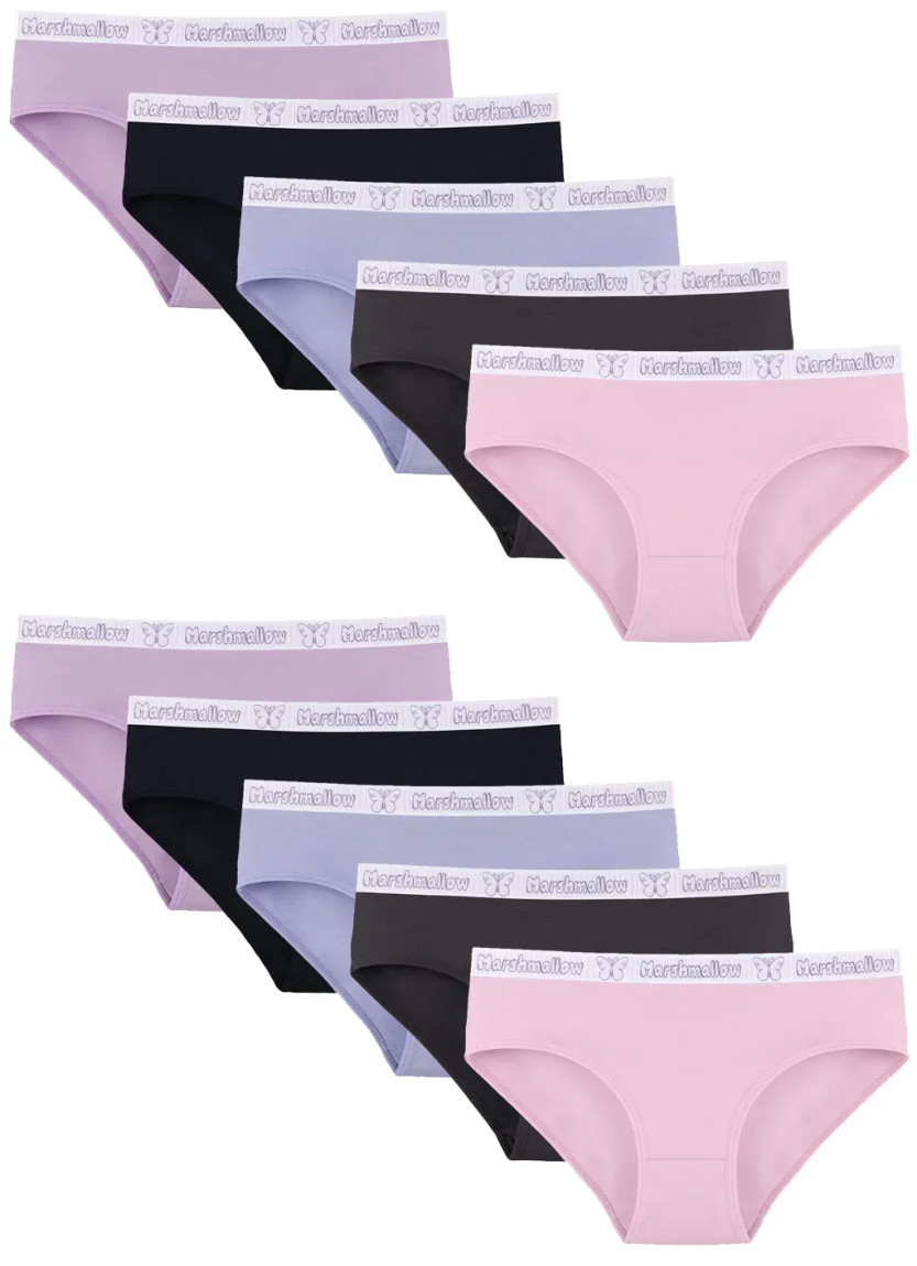 Donella 3171PD17 Assorted 10-Pack Women's Briefs — direct Turkish factory supply