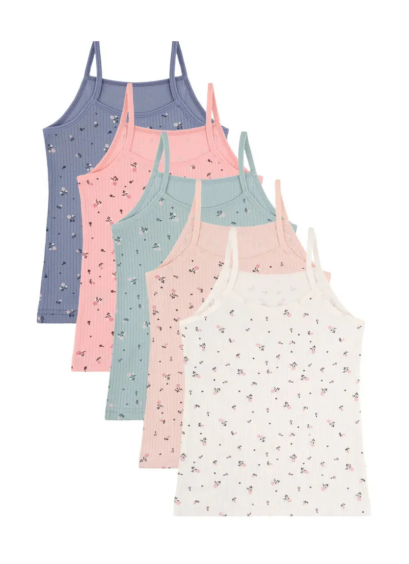 Donella 431301 Assorted 10-Pack Girls' Tank Top — factory-direct from Turkey