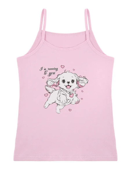 Donella 4371PB130 Assorted 10-Pack Girls' Tank Top — wholesale from Turkey