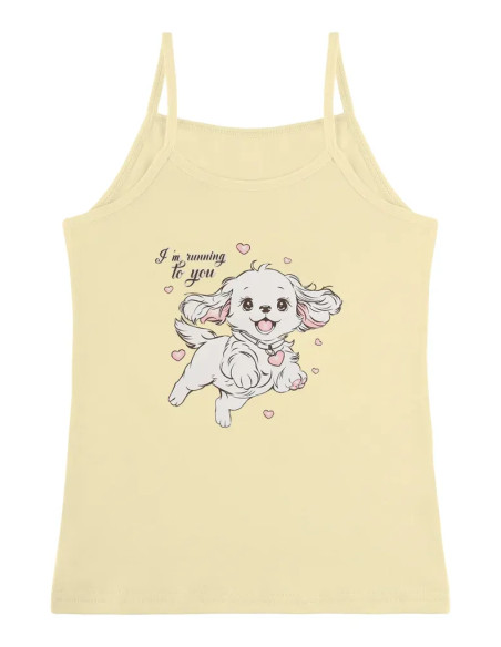 Donella 4371PB130 Assorted 10-Pack Girls' Tank Top — factory-direct from Turkey