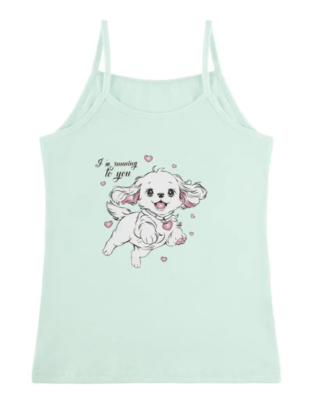 Donella 4371PB130 Assorted 10-Pack Girls' Tank Top — wholesale from Turkey