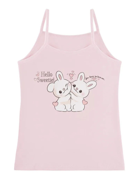 Donella 4371PB202 Assorted 10-Pack Girls' Tank Top — factory-direct from Turkey