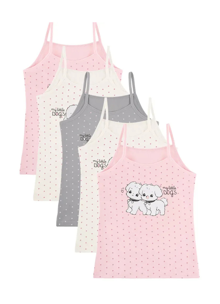 Donella 4371PB212 Assorted 10-Pack Girls' Tank Top — wholesale for boutiques