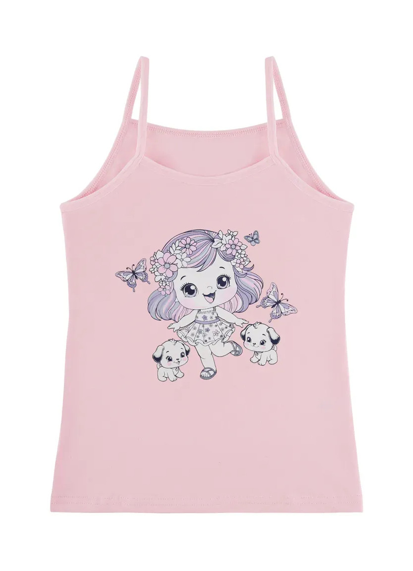 Donella 4371PB223 Assorted 10-Pack Girls' Tank Top — factory-direct from Turkey