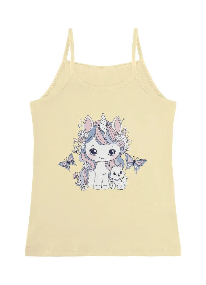 Donella 4371PB223 Assorted 10-Pack Girls' Tank Top — wholesale from Turkey