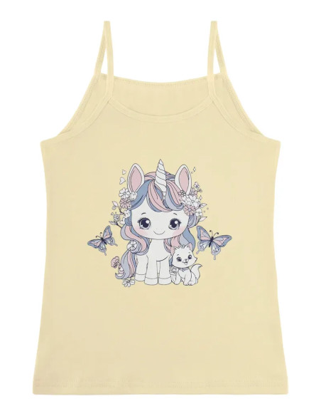 Donella 4371PB223 Assorted 10-Pack Girls' Tank Top — wholesale from Turkey