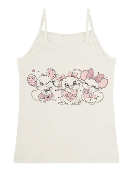 Donella 4371PB225 Assorted 10-Pack Girls' Tank Top — wholesale from Turkey
