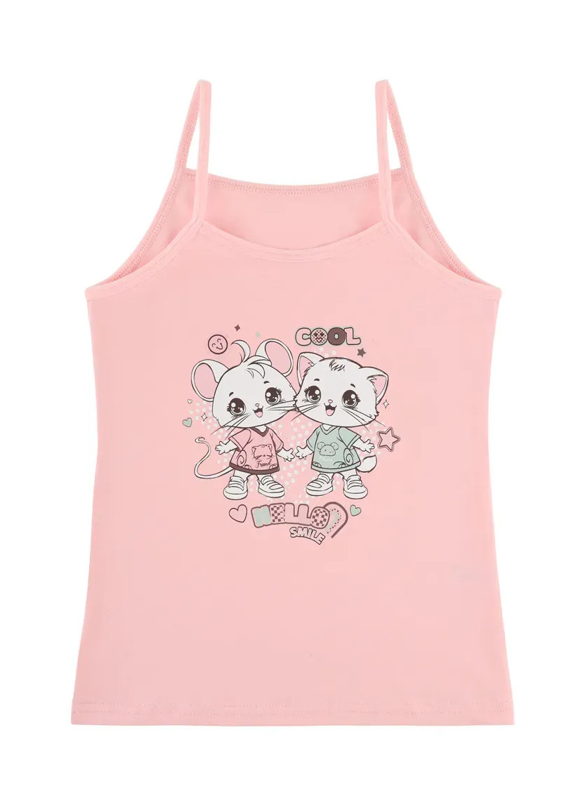 Donella 4371PB239 Assorted 10-Pack Girls' Tank Top — wholesale from Turkey