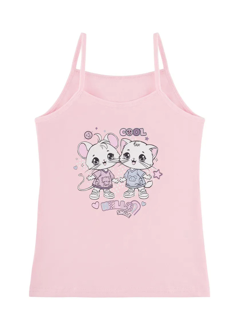 Donella 4371PB239 Assorted 10-Pack Girls' Tank Top — Turkish textile wholesale