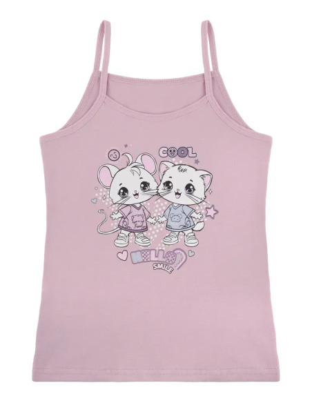 Donella 4371PB239 Assorted 10-Pack Girls' Tank Top — direct Turkish factory supply