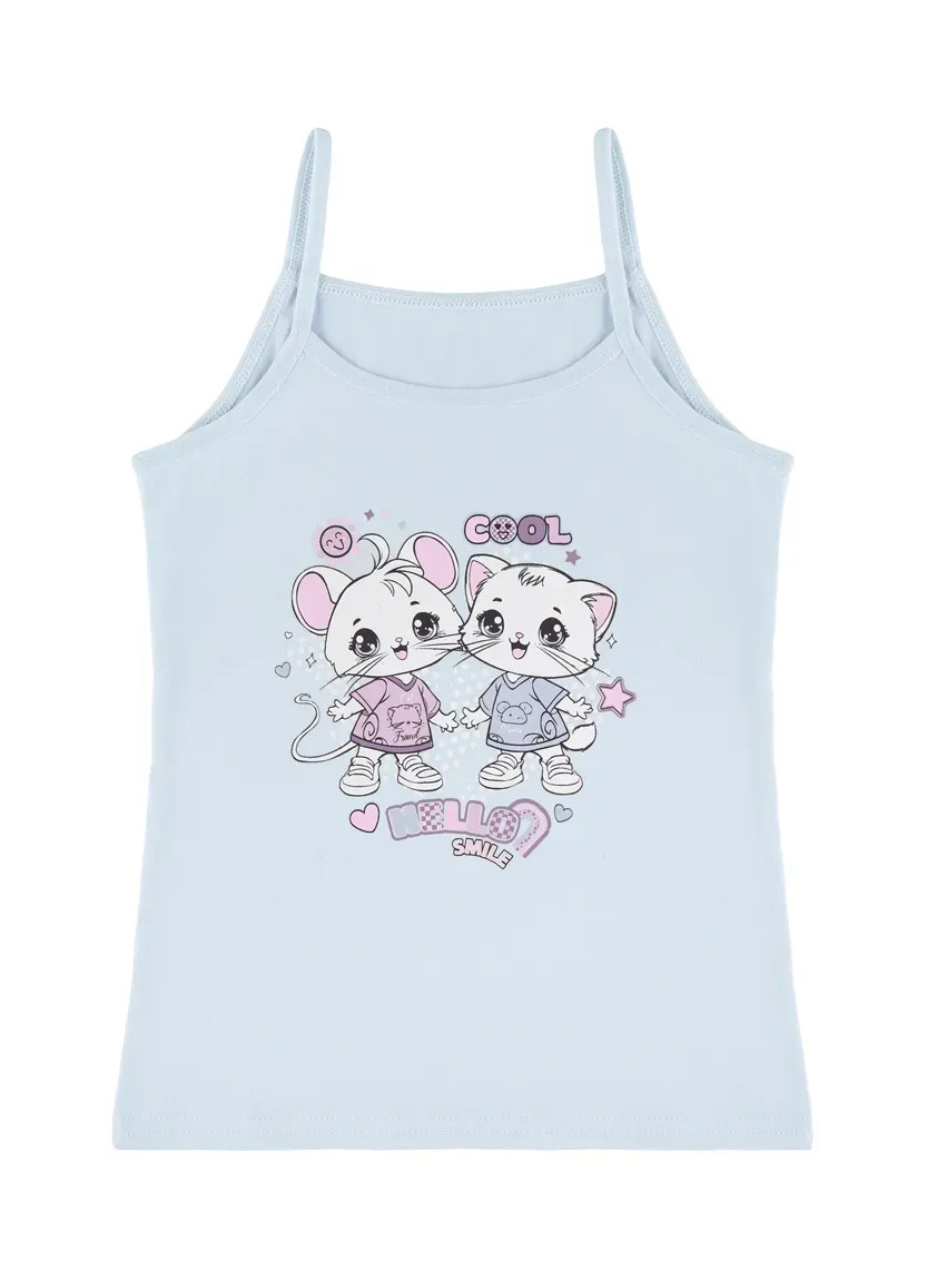 Donella 4371PB239 Assorted 10-Pack Girls' Tank Top — wholesale from Turkey
