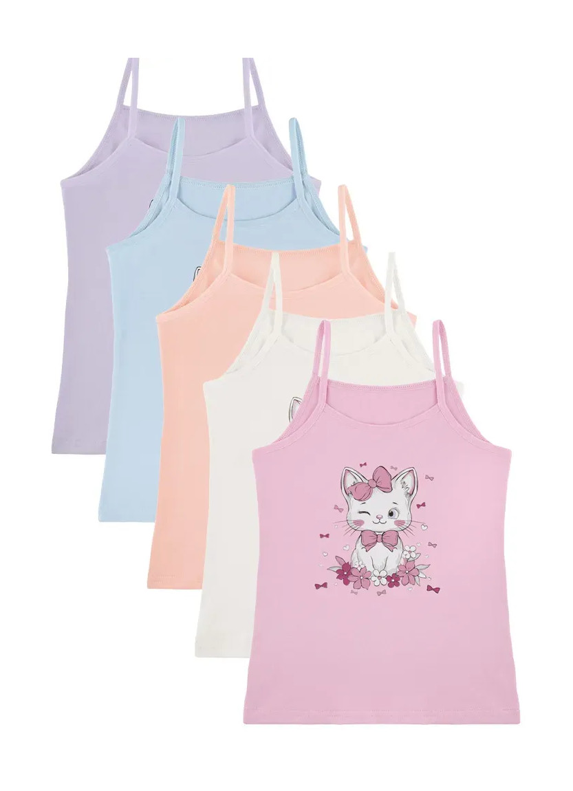 Donella 4371PB246 Assorted 10-Pack Girls' Tank Top — wholesale for boutiques