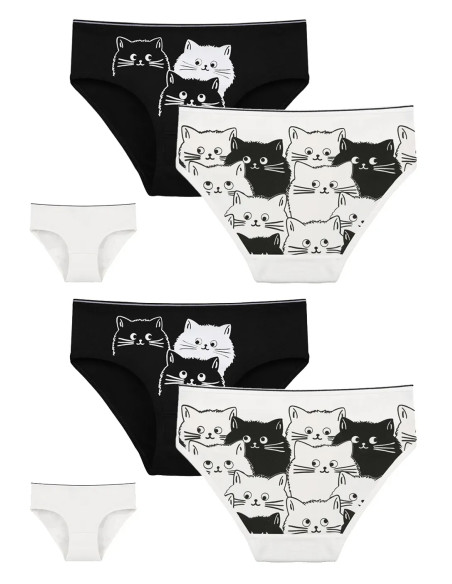 Donella 4171PB263 Assorted 10-Pack Girls' Briefs — Turkey wholesale collection