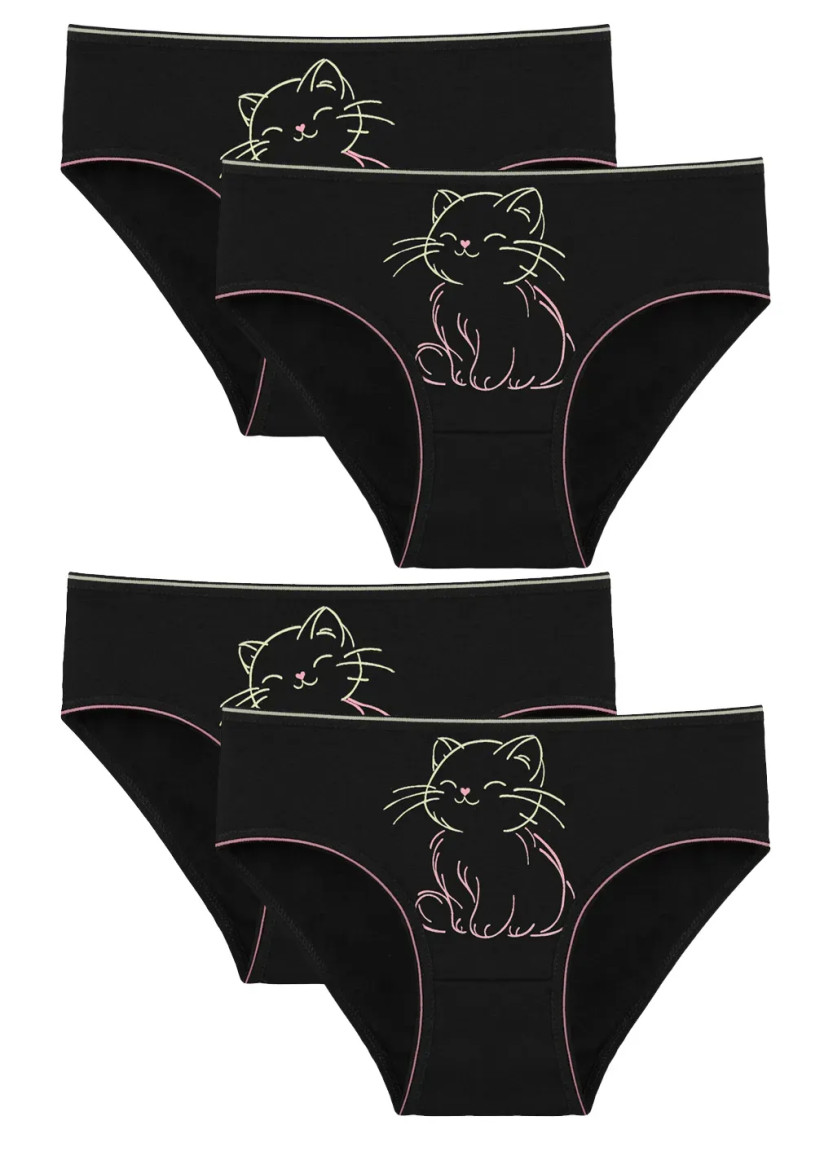 Donella 4171SB7 Assorted 10-Pack Girls' Briefs — factory-direct from Turkey