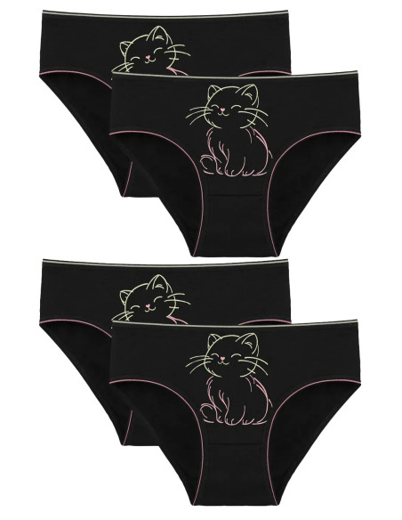 Donella 4171SB7 Assorted 10-Pack Girls' Briefs — factory-direct from Turkey