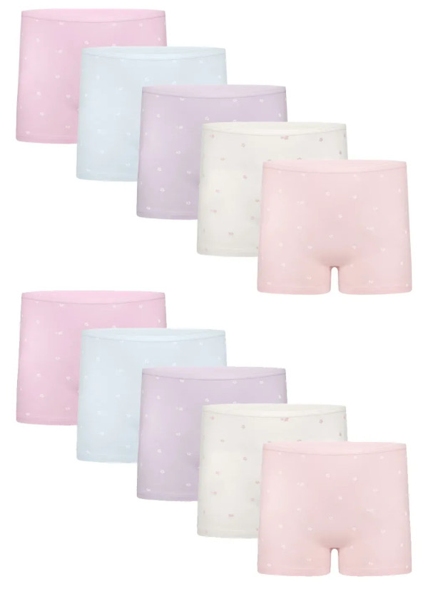 Donella 421555 Assorted 10-Pack Girls' Briefs — wholesale from Turkey