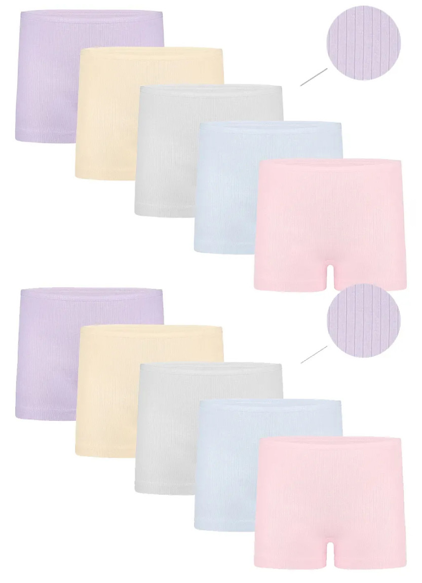 Donella 4223PD3 Assorted 10-Pack Girls' Briefs — Turkey wholesale collection