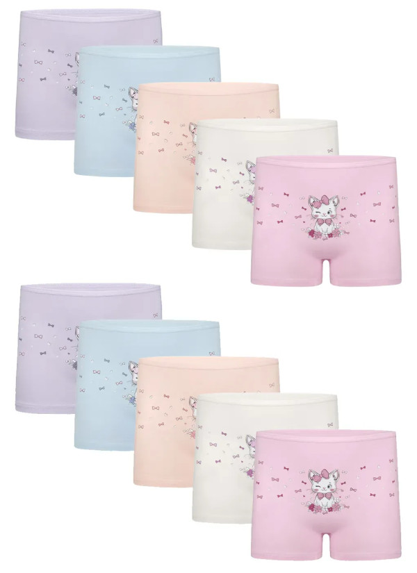 Donella 4271PB246 Assorted 10-Pack Girls' Briefs — factory-direct from Turkey
