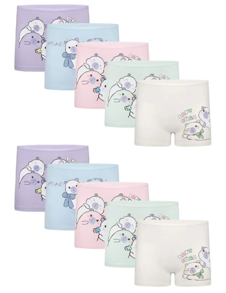 Donella 4271PB252 Assorted 10-Pack Girls' Briefs — wholesale from Turkey