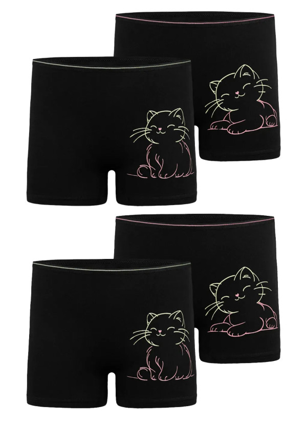 Donella 4271SB7 Assorted 10-Pack Girls' Briefs — direct Turkish factory supply