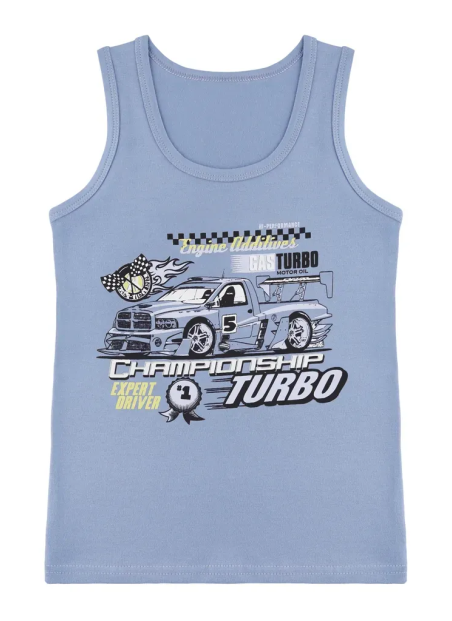 Donella 7771PB33 Assorted 10-Pack Boys' Tank Top — Turkish factory wholesale