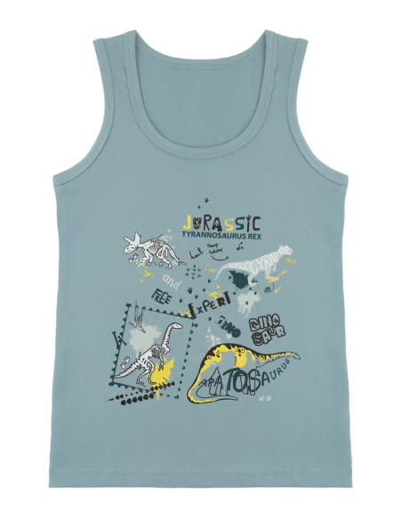 Donella 7771PB34 Assorted 10-Pack Boys' Tank Top — wholesale from Turkey