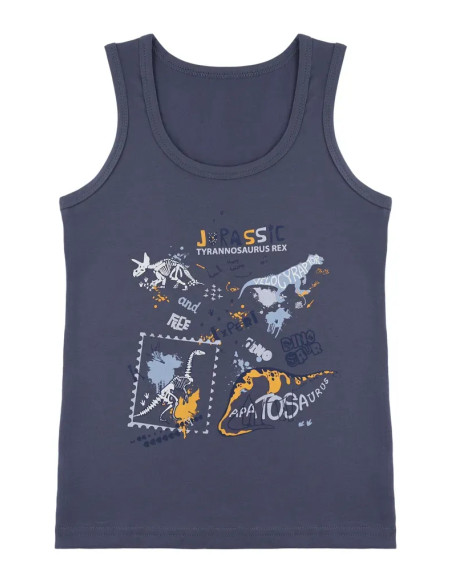 Donella 7771PB34 Assorted 10-Pack Boys' Tank Top — factory-direct from Turkey