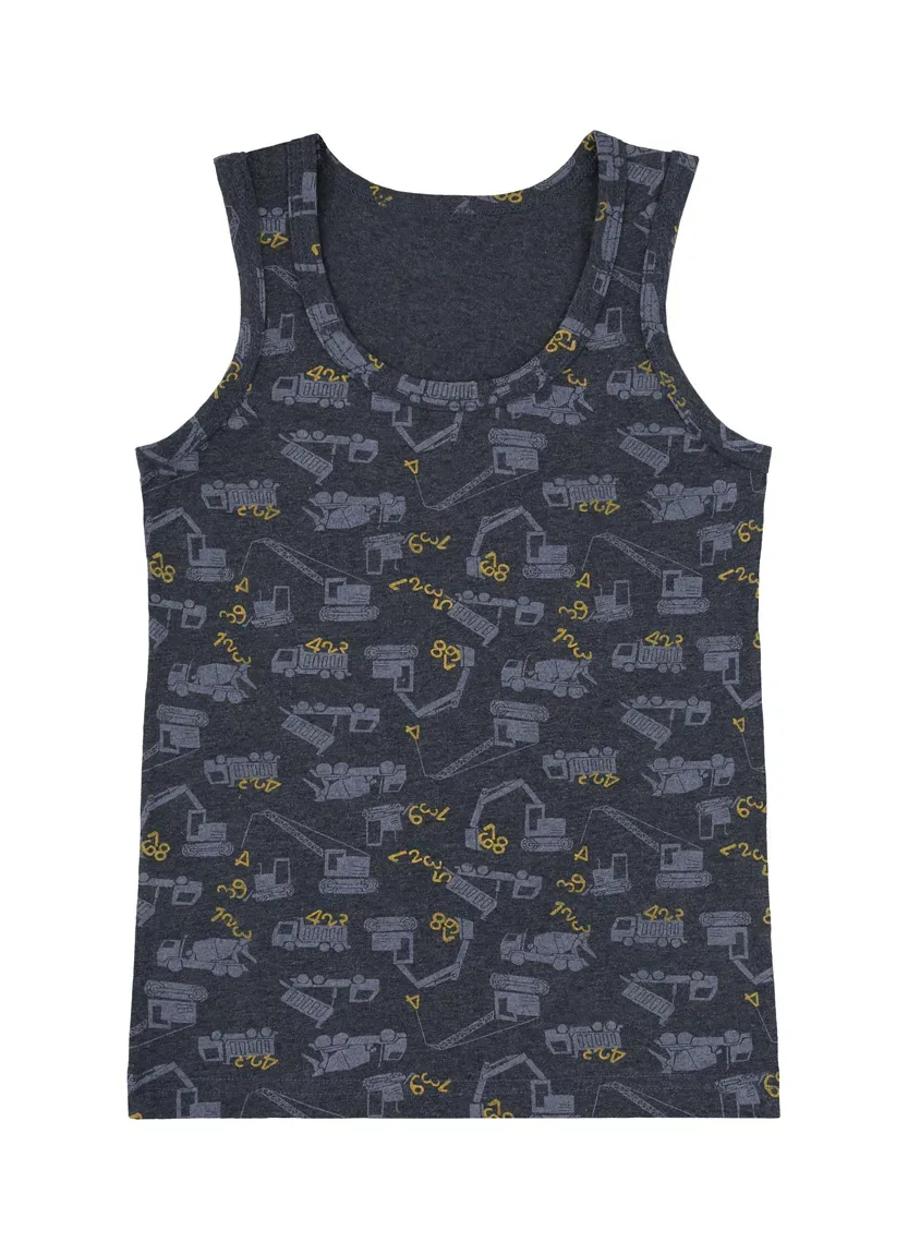 Donella 778122 Assorted 10-Pack Boys' Tank Top — Turkish textile wholesale
