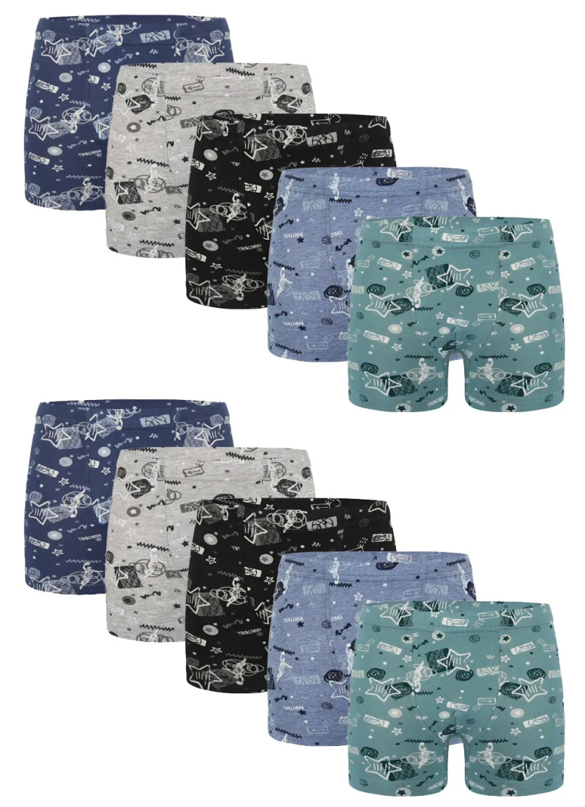 Donella 758124 Assorted 10-Pack Women's Briefs — wholesale from Turkey