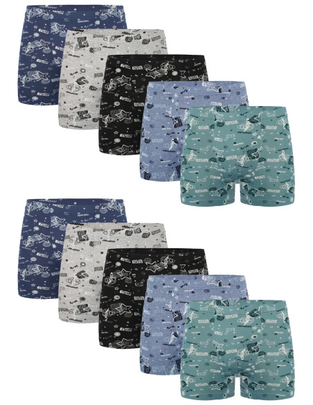 Donella 858124 Assorted 10-Pack Women's Briefs — Turkish textile wholesale
