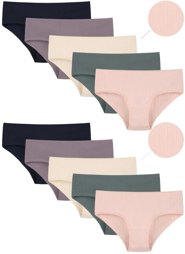 Donella 5028P Assorted 10-Pack Girls' Briefs — wholesale from Turkey