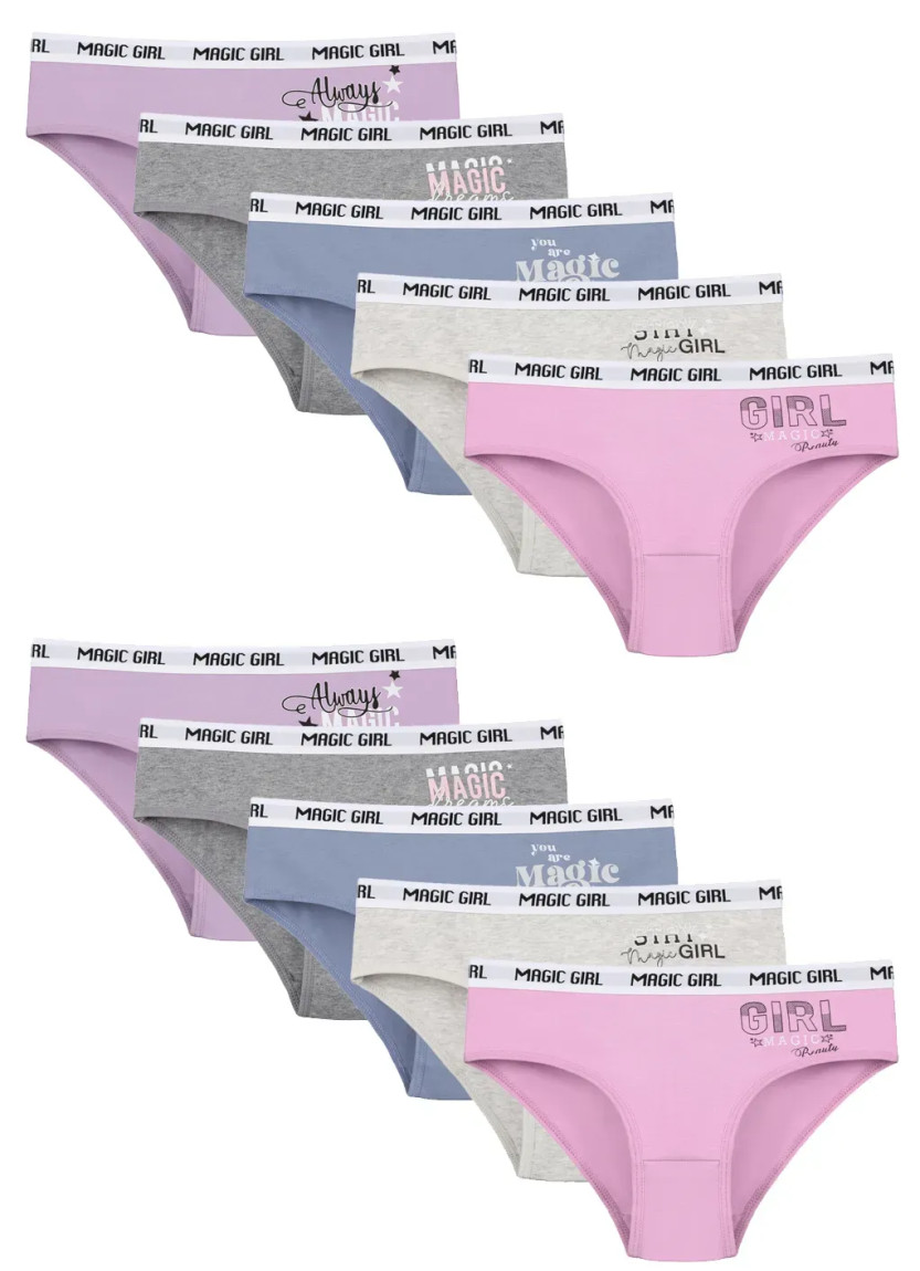 Donella 5171PB97 Assorted 10-Pack Girls' Briefs — Istanbul wholesale supplier