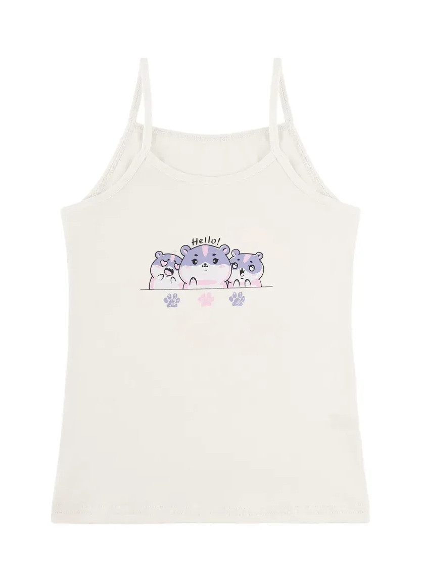 Donella 4371PB254 Assorted 10-Pack Girls' Tank Top — Turkish factory wholesale